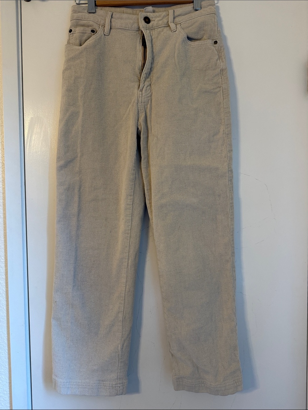 Roxy women’s Light Beige Corduroy Pants